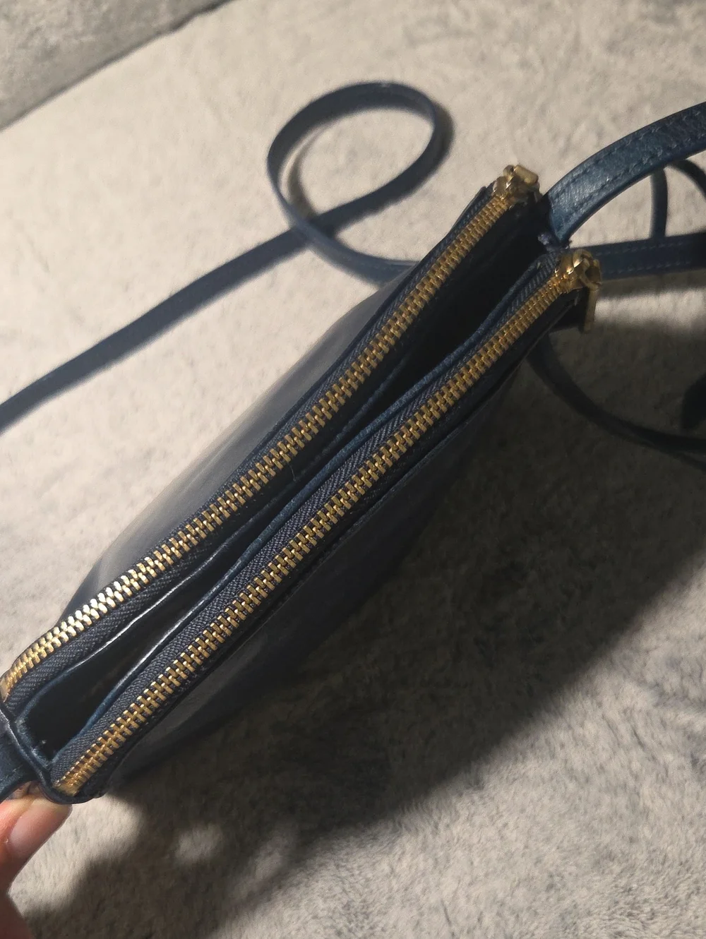 Hobo Evella Ink Blue Crossbody Bag
